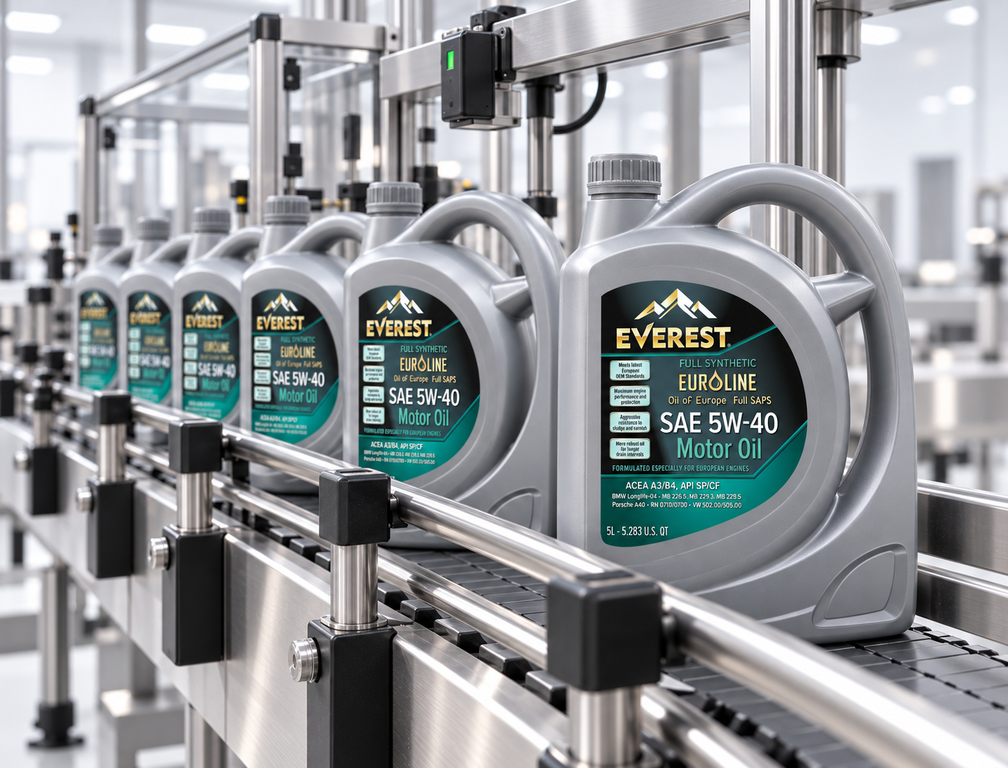 Packaging and filling line